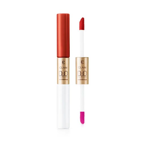 Batom Líquido Eudora Glam Duo Clinical Canela Sublime