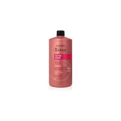 Shampoo Eudora Siàge Nutri Rosé 1l