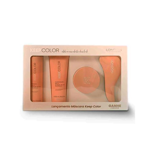 kit London Keep Color Shampoo 300ml + Condicionador 250ml + Máscara 200g