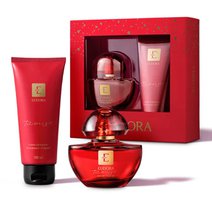 Kit Eudora Rouge Perfume Feminino Eau de Parfum 35ml + Hidratante Corporal 100ml