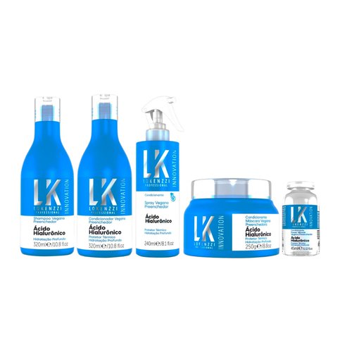 Liujo 美容液 ６本セット Spray Lokenzzi Ácido Hialurônico 240ml | Nova Era Cosméticos