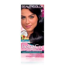 Coloração Sem Amônia Beautycolor Bela&Cor 2.0 Preto