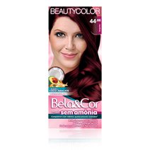 Coloração Sem Amônia Beautycolor Bela&Cor 44.66 Borgonha