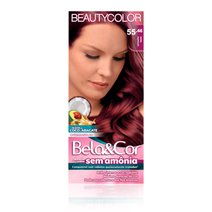 Coloração Sem Amônia Beautycolor Bela&Cor 55.46 Vermelho Fatale