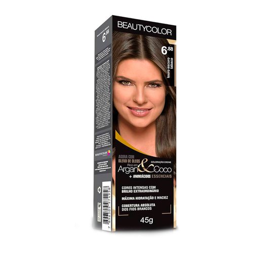 Coloração Beautycolor 6.88 Louro Escuro Tabaco