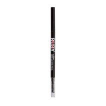 Lápis para Sobrancelha Ruby Kisses Go Brow Black Brown
