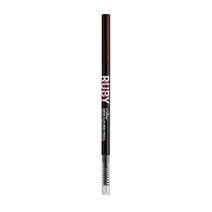 Lápis para Sobrancelha Ruby Kisses Go Brow Dark Brown