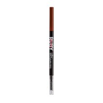 Lápis para Sobrancelha Ruby Kisses Go Brow Chocolate Brown