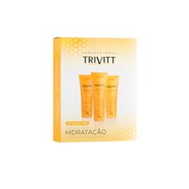Kit Itallian Trivitt Hidratação Shampoo Pós Quimica 250ml + Condicionador 200ml + Máscara Intensiva 200g