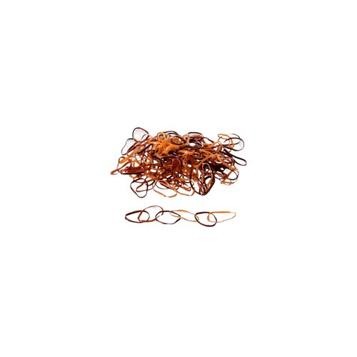 Elástico de Silicone para Cabelo Pro Art Marrom P 200 Unidades