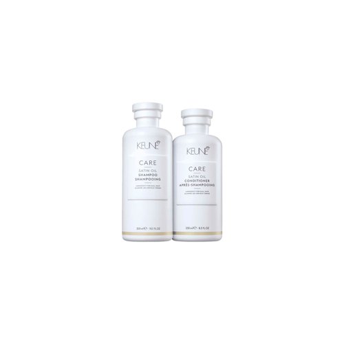 Kit Keune Satin Oil Shampoo 300ml + Condicionador 250ml