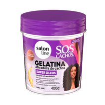 Gelatina Salon Line S0S Super Óleos 400g