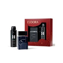 Kit Perfume Masculino H Eudora Deo Colônia 100ml+ Desodorante Aerossol 125ml