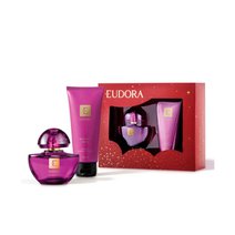 Kit Perfume Feminino Eudora Eau de Parfum 35ml+ Hidratante 100ml