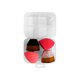 Kit Mey Brasil 2 esponjas + 2 pincel Hexagonal Diversas cores