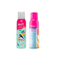 Kit Ricca shampoo a seco Menta + condicionador a seco