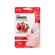 Máscara Facial Kiss NY Algodão Romã