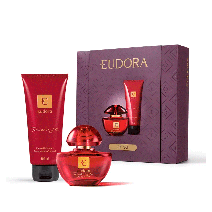 Kit Eudora Dia das Mães Rouge Perfume Feminino Eau de Parfum 35ml + Creme Hidratante 100ml