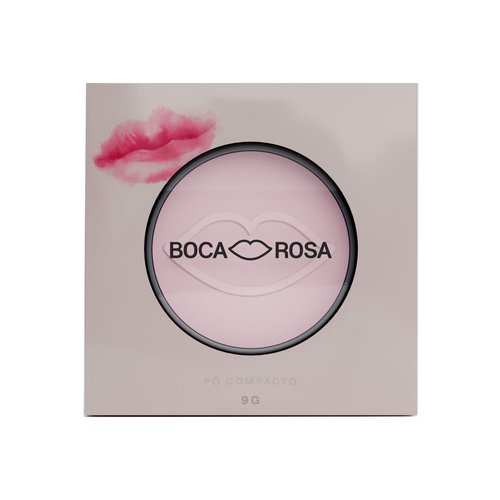 Pó Compacto Traslúcido Boca Rosa Jujuba FPS 30