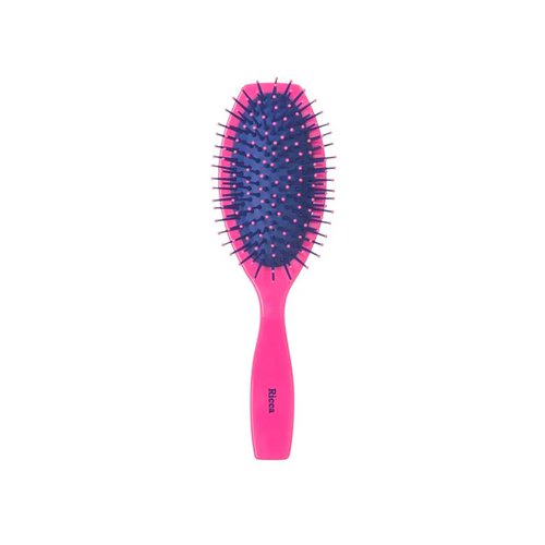 Escova Ricca Oval Almofada Pink ref 2427
