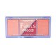 Paleta Ruby Rose Feels Mood Blush e Iluminador Ref HB7529-2