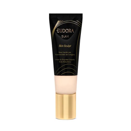 Base Eudora Glam Liquida Semi Matte Skin Sculpt 00 FPS 15 30ml