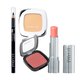 Kit maquiagem Payot Batom Hidratante Nude + Lápis de Olhos Preto + Pó Compacto Retinol Cor 20 + Blush Retinol Rosa Iluminado