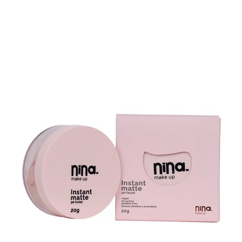 Pó Solto Nina Make Up Instant Hyalurônico Matte 02