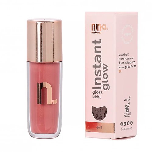 Gloss Labial Nina Make Up Instant Glow Angel