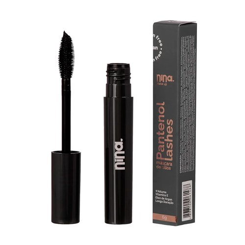 Máscara Cilios Nina Make Up Pantel Lashes Volume