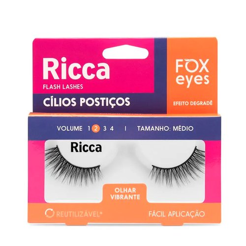 Cílios Ricca Fox Eyes Olhar Vibrante