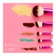 Kit Pincéis Ruby Kisses para Rosto e Olhos