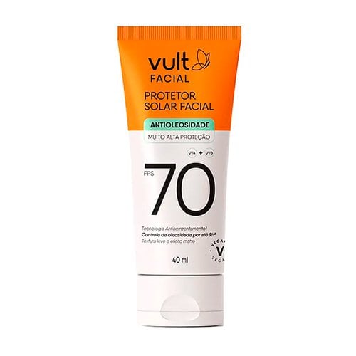 Protetor Solar Vult Facial FPS 70 40ml