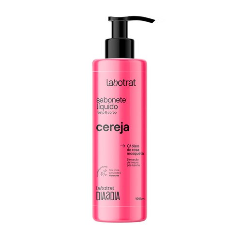 Sabonte Líquido Labotrat Dia a Dia Cereja 190ml