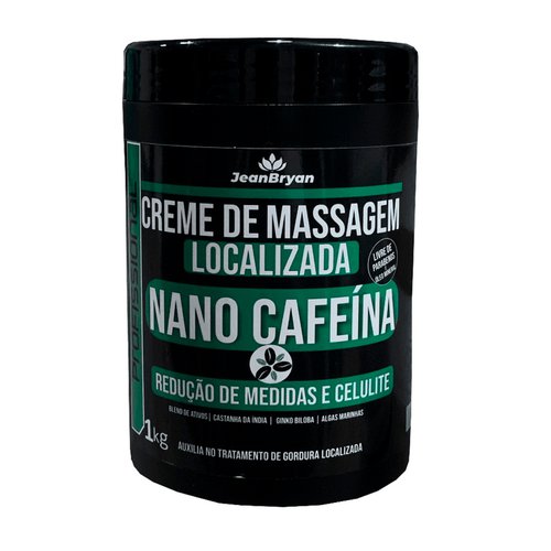 Creme de Massagem Localizada Jean Bryan Nano Cafeína 1kg