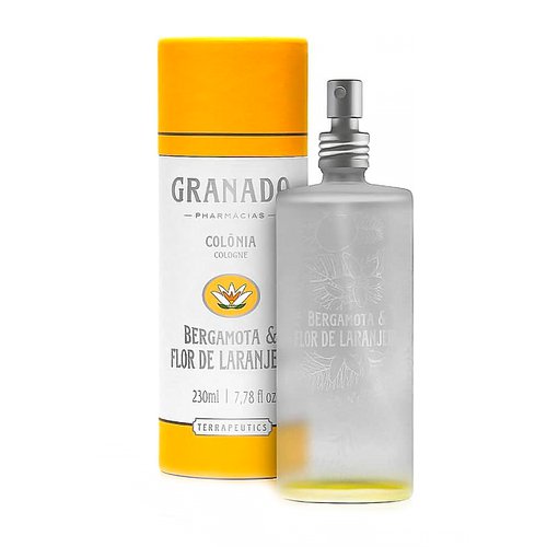 Perfume Unissex Granado Deo Colônia Terrapeutics Bergamota & Flor de Laranjeira 230ml