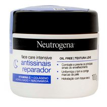 Creme Facial Neutrogena Face Care Intensive Antissinais Reparador 100g