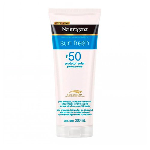 Protetor Solar Corporal Neutrogena Sun Fresh FPS 50 200ml