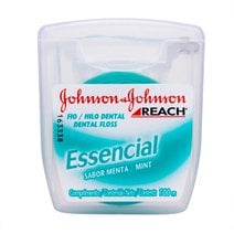 Fio Dental Johnson & Johnson Essencial Menta 100m