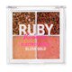 Paleta Ruby Kisses Glitter Eletric Glaze Blush Gold