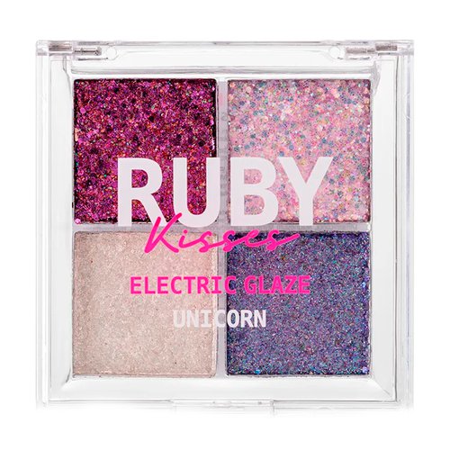 Paleta Ruby Kisses Glitter Eletric Glaze Unicorn
