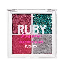 Paleta Ruby Kisses Glitter Eletric Glaze Fuchsia