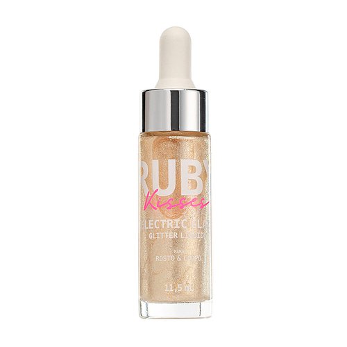 Glitter Liquído Ruby Kisses Electric Glaze Champagne