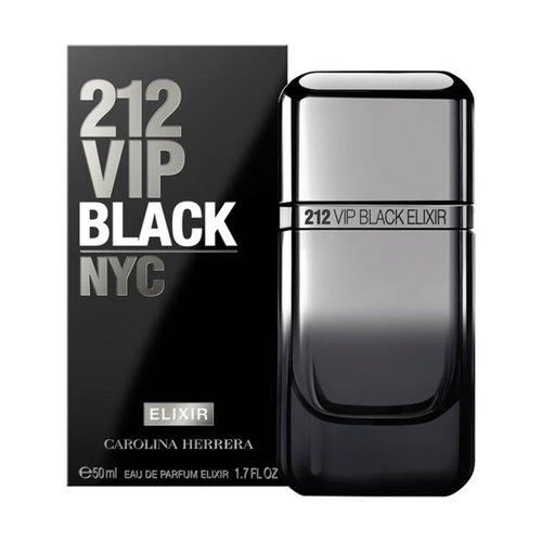 Perfume Masculino Eau de Parfum Carolina Herrera 212 VIP Black Elixir- 50 ml