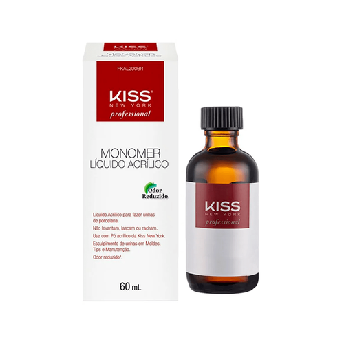 Líquido Acrílico Monomer Kiss 60ml