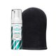 Kit bronzeamento Mousse autobronzeador Skelt 150ml e Luva aplicadora Skelt Tanning Mitt