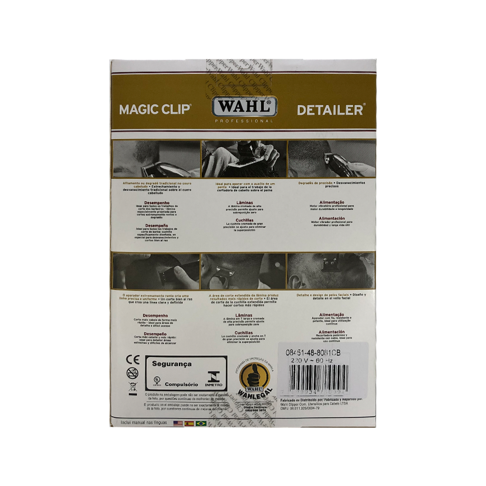 Kit Wahl Magic Clip e Detailer | Nova Era Cosméticos - Viva a sua
