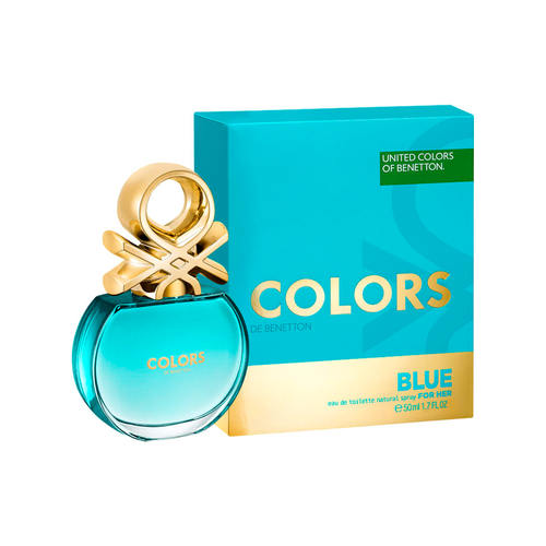 Perfume Feminino Eau de Toilette Benetton Colors Blue Her- 50ml