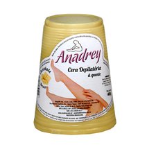 Cera Depilatória Quente Anadrey Chocolate Branco - 400g