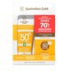 Kit Australian Gold Protetor Solar Corporal FPS50 200g + Facial FPS50 50g